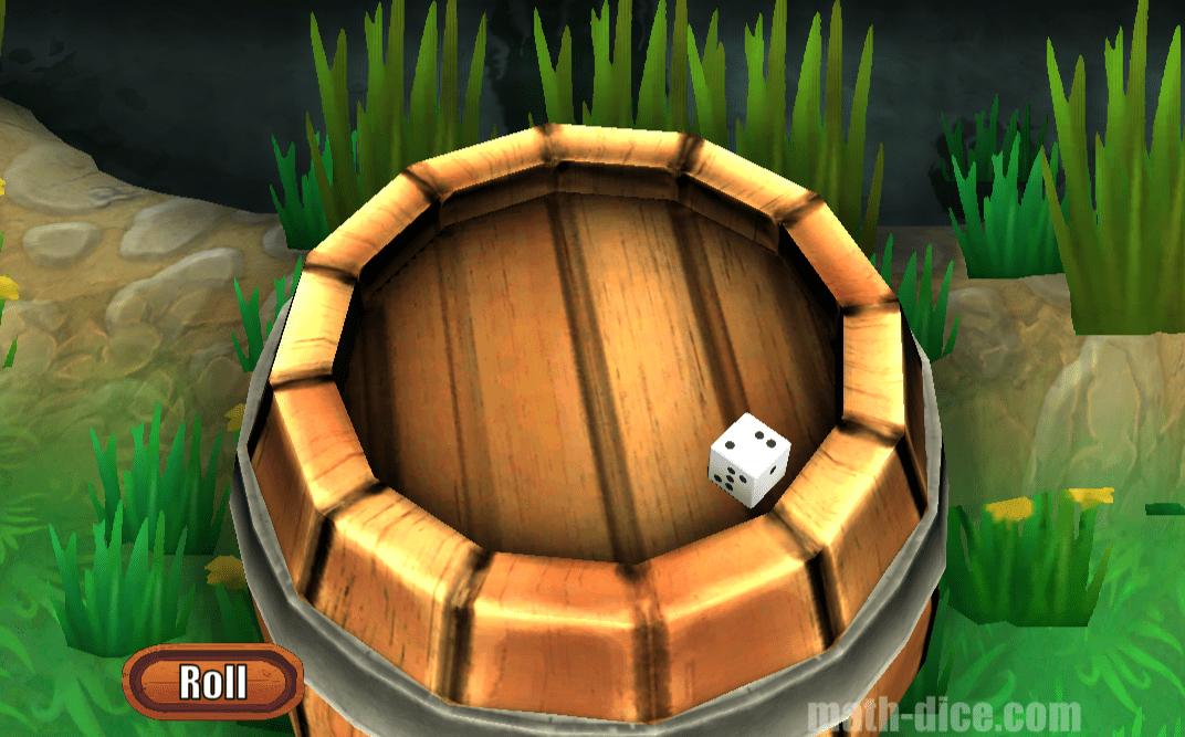 Online Dice Virtual Dice Roller Traditional Pips One Die