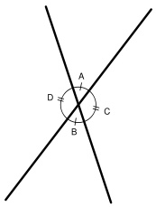 Vertical Angles in Geometry