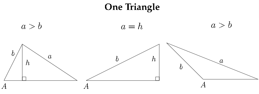 4.2 The Law of Sines The Ambiguous Case Mathematics LibreTexts