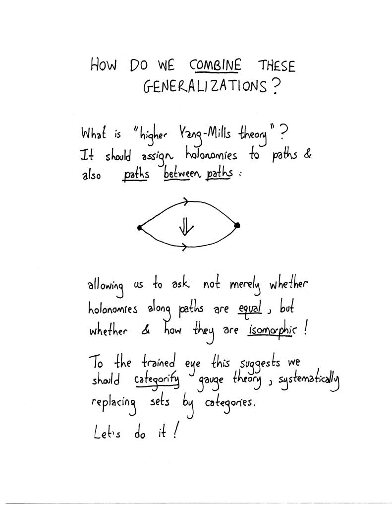 Categorified Gauge Theory