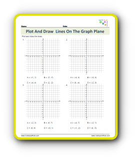 Free Graph Worksheets pdf printable | Math Champions