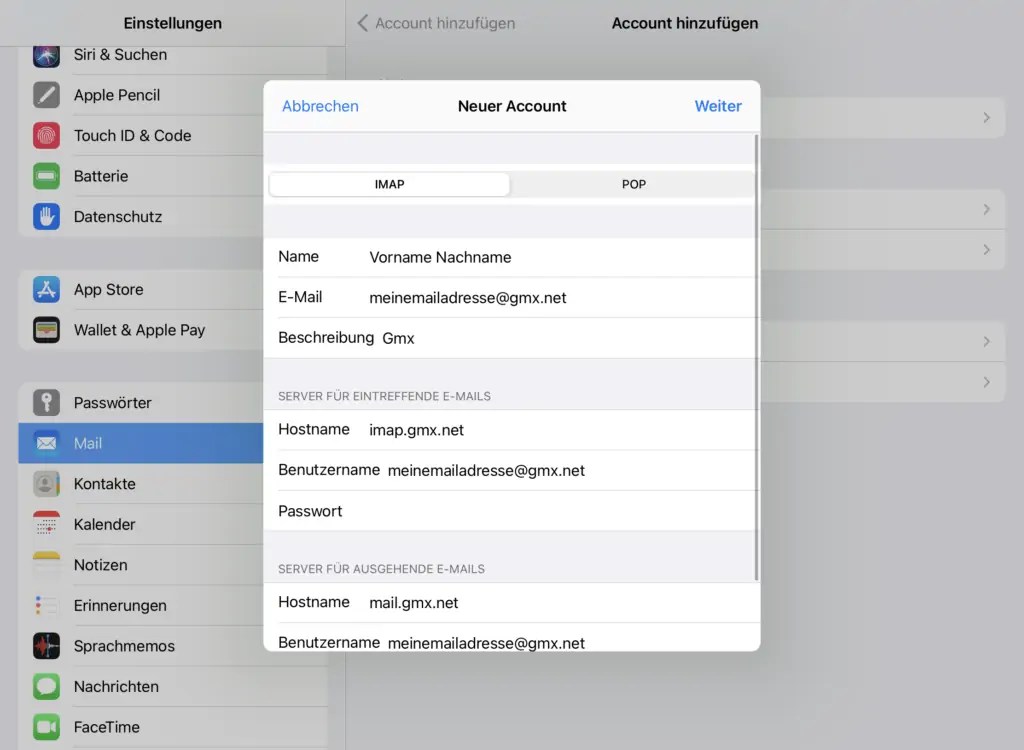 GMX (IMAP) in Apple Mail einrichten für Mac, iPhone & iPad MatHags Blog
