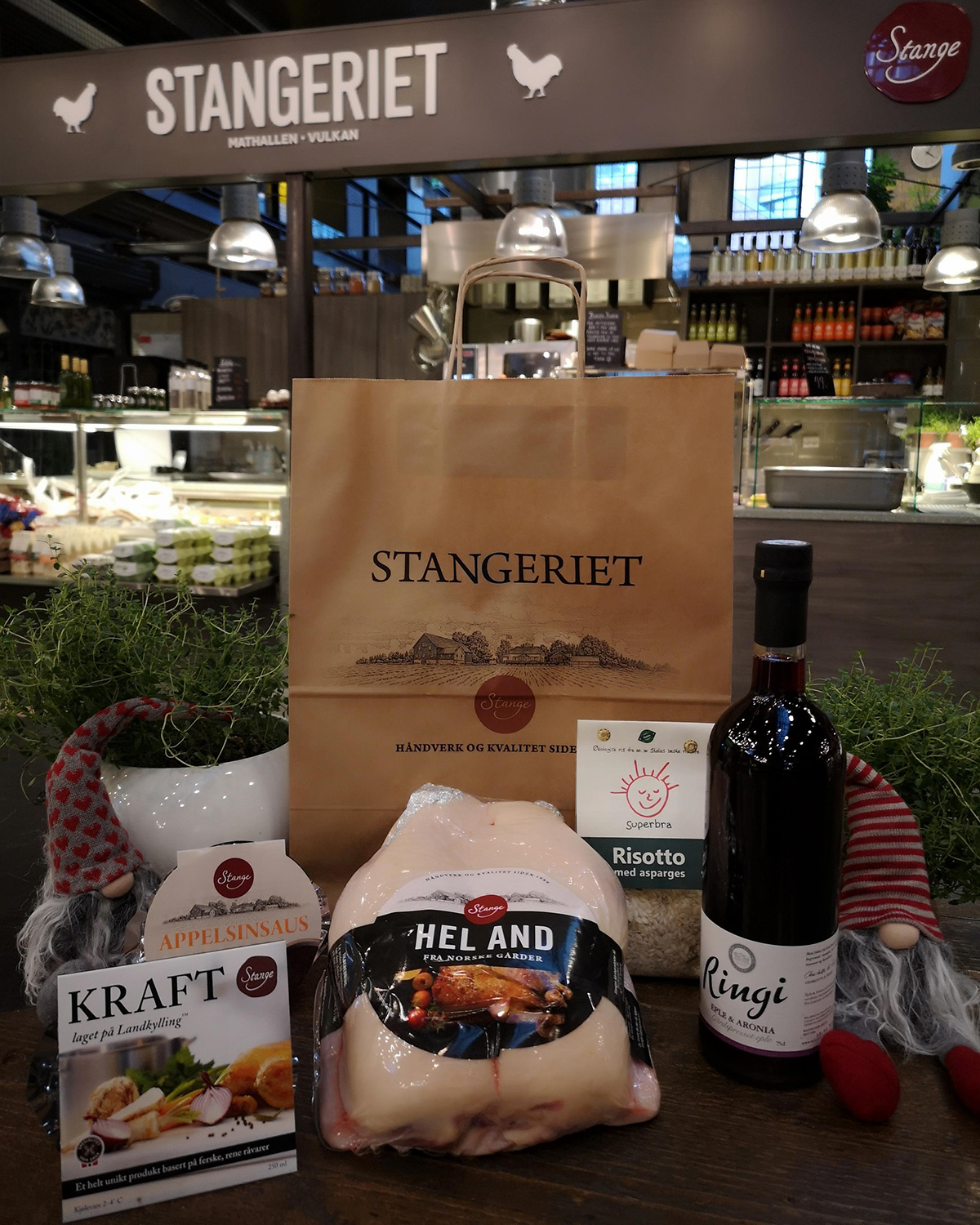 Julegaver fra Stangeriet firmagaver Mathallen Oslo