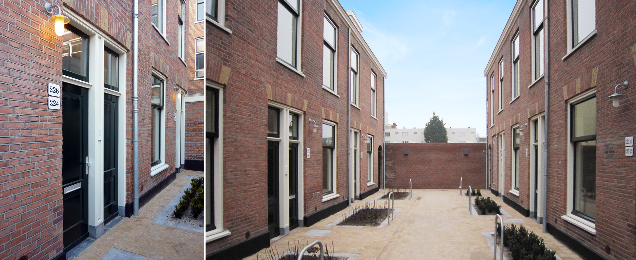 Studentenwoningen Prinsengrachthofje, Den Haag MATH architecten