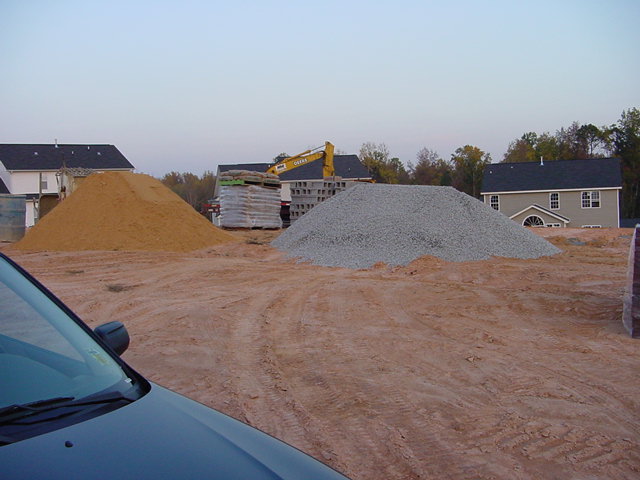 Cubic yards in a gravel pile