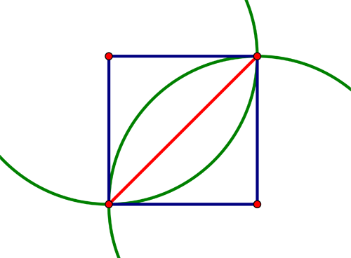 Two overlapping arcs in a square Math Central