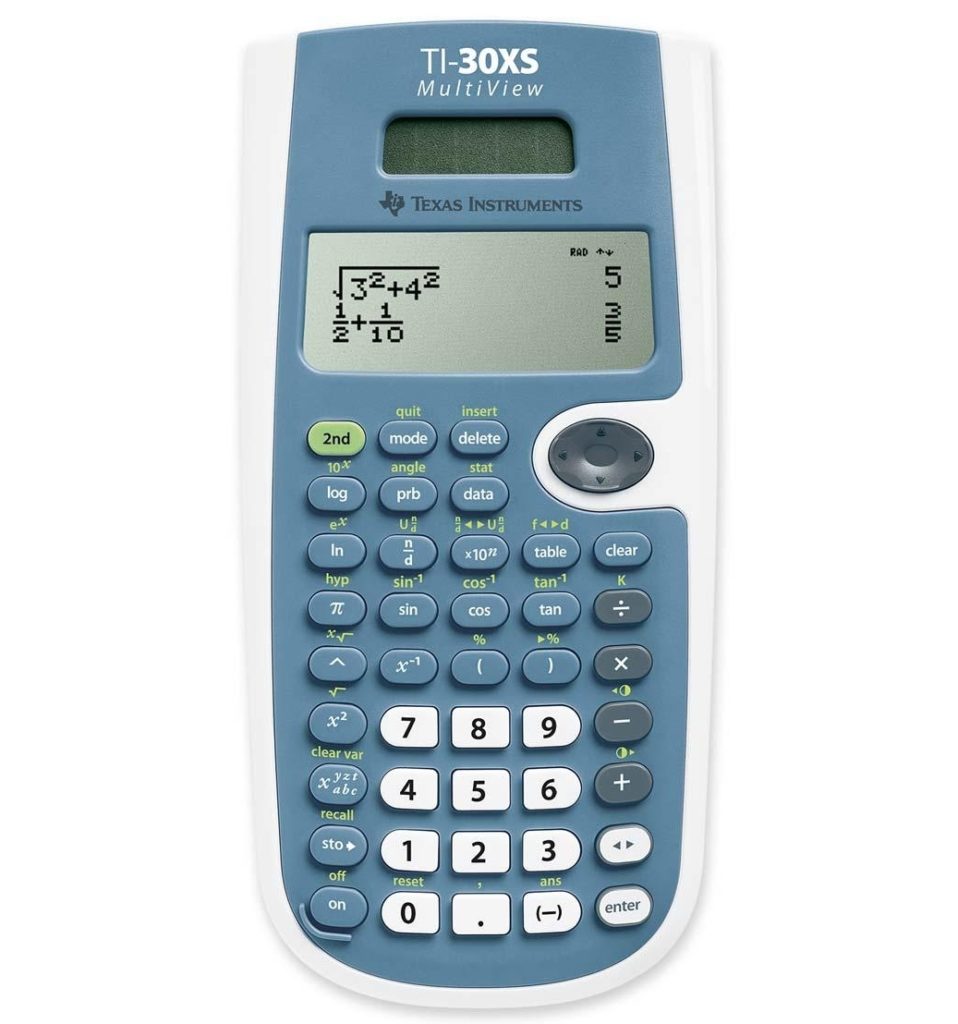 TI30XS MultiView Full Review Math Class Calculator