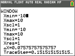 How To Adjust The Graph Window On TI-84 Plus - Math Class Calculator