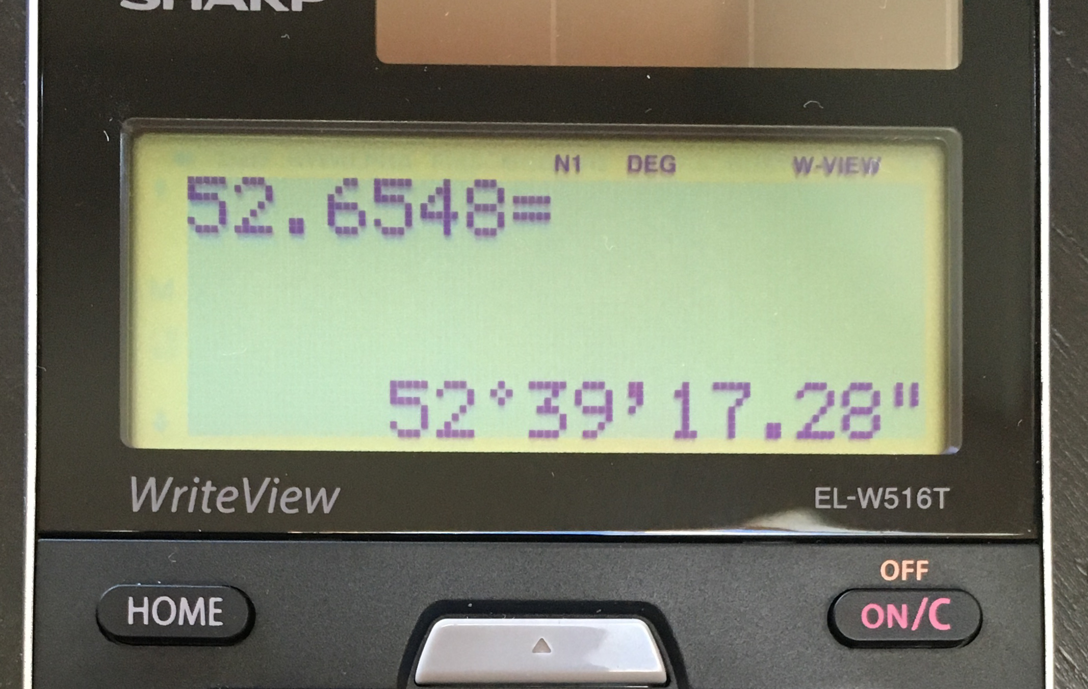 Sharp ELW516TBSL Full Review Math Class Calculator