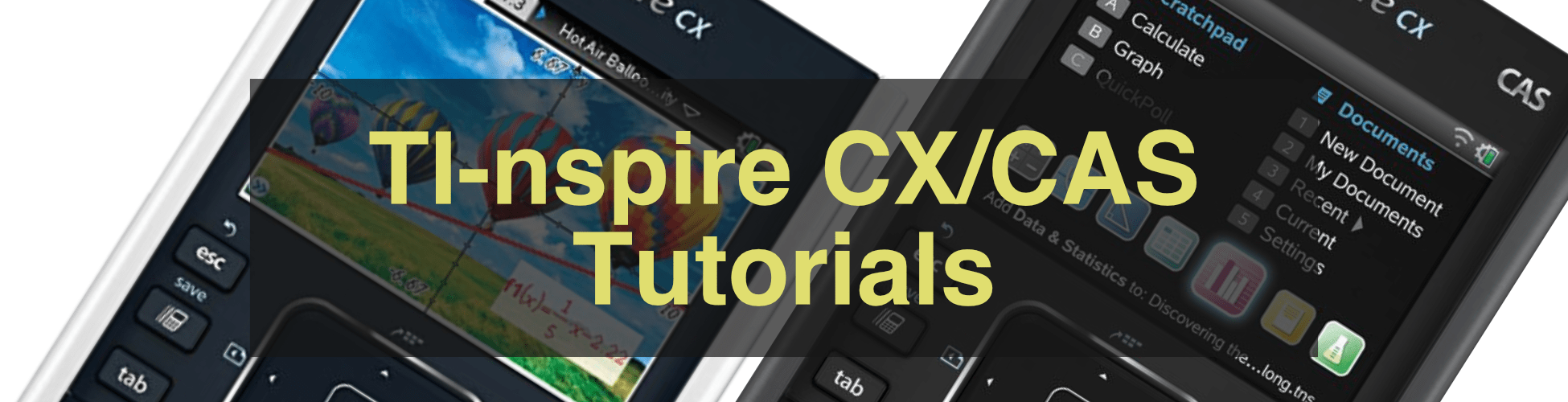 TI-nspire Series Tutorials - Math Class Calculator