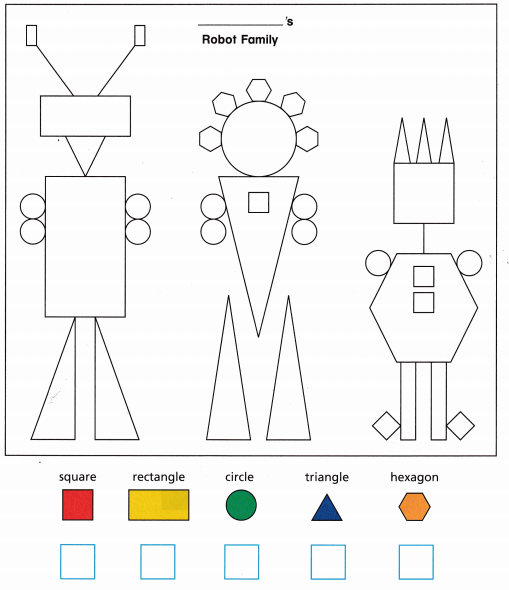 Math Expressions Kindergarten Student Activity Book Unit 3 Answer Key