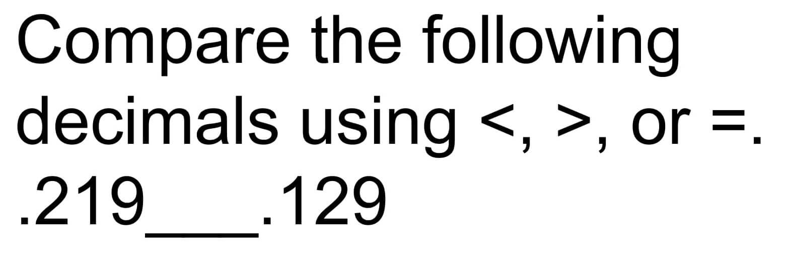 5th Grade Compare Decimals Merlin » Mage Math