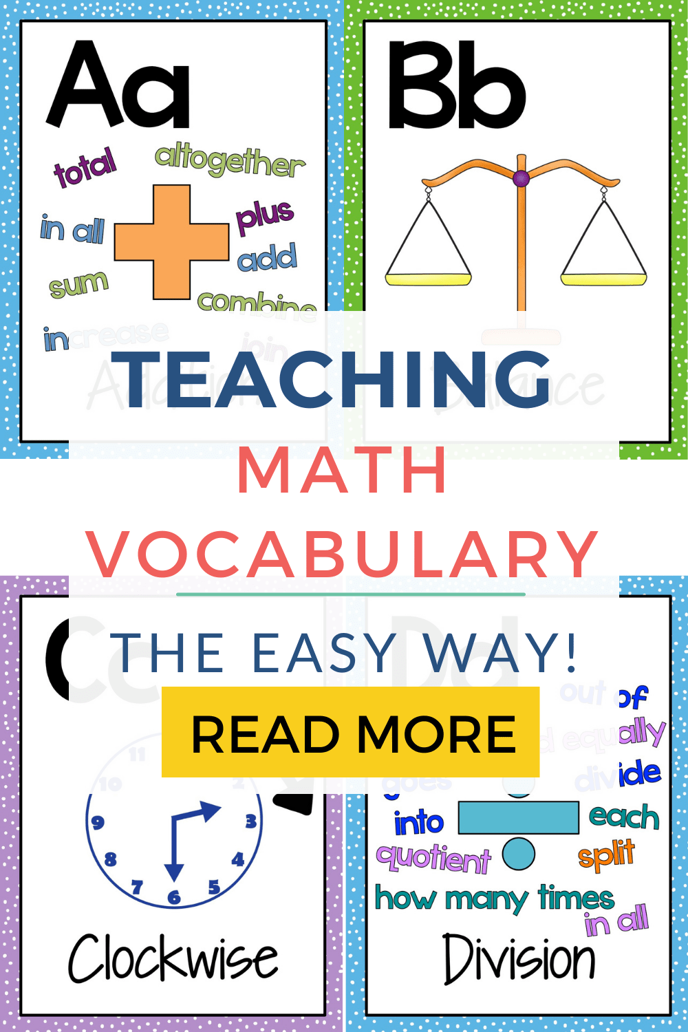 3 Easy Ways to Introduce New Maths Vocabulary into Your Classroom