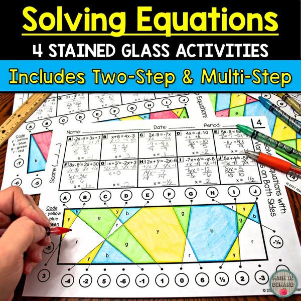 Stained Glass Activities Math in Demand