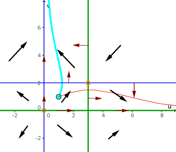 Solutions to two dimensional autonomous differential equation problems