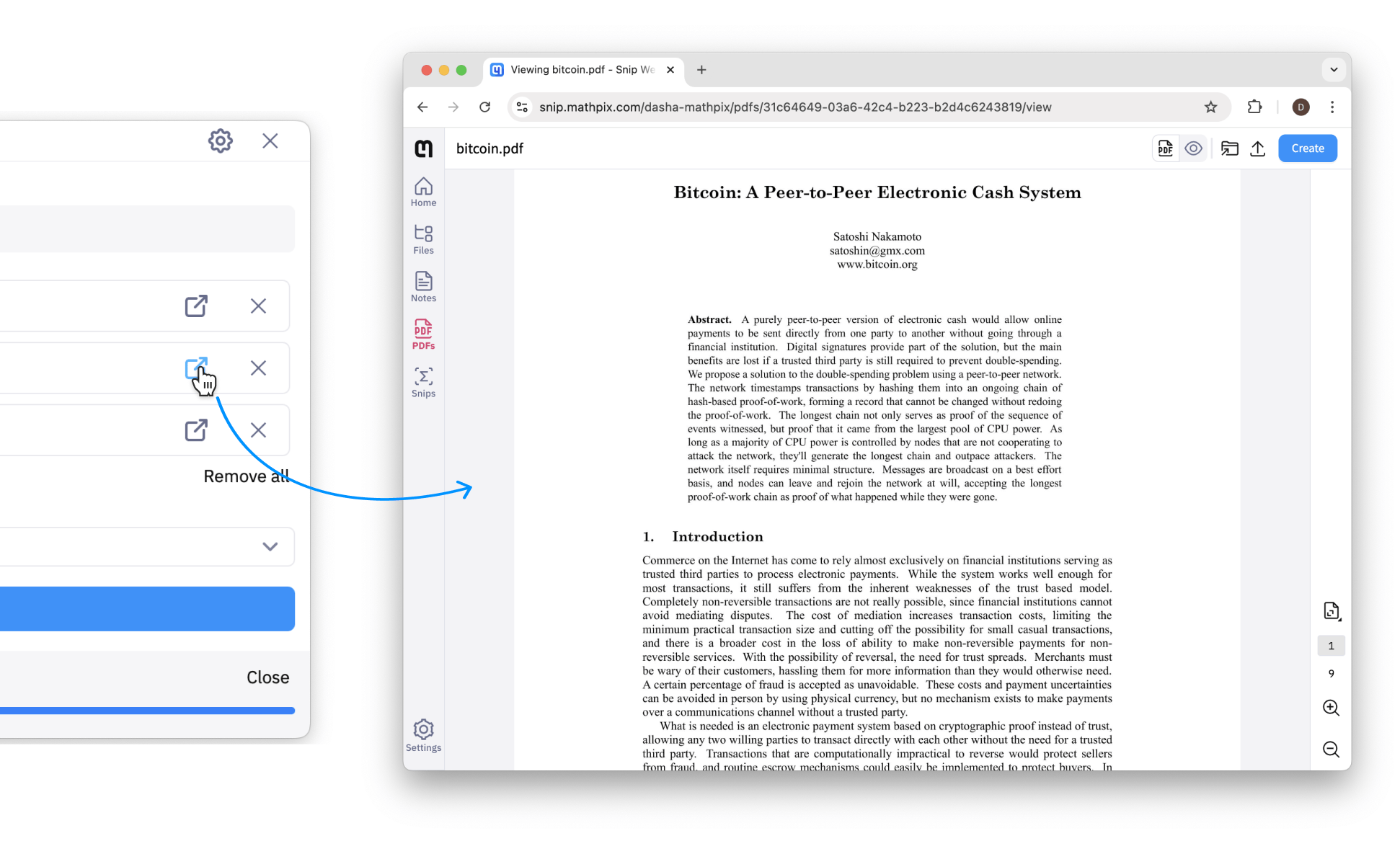 PDF Conversion is now supported in the Snipping Tool!