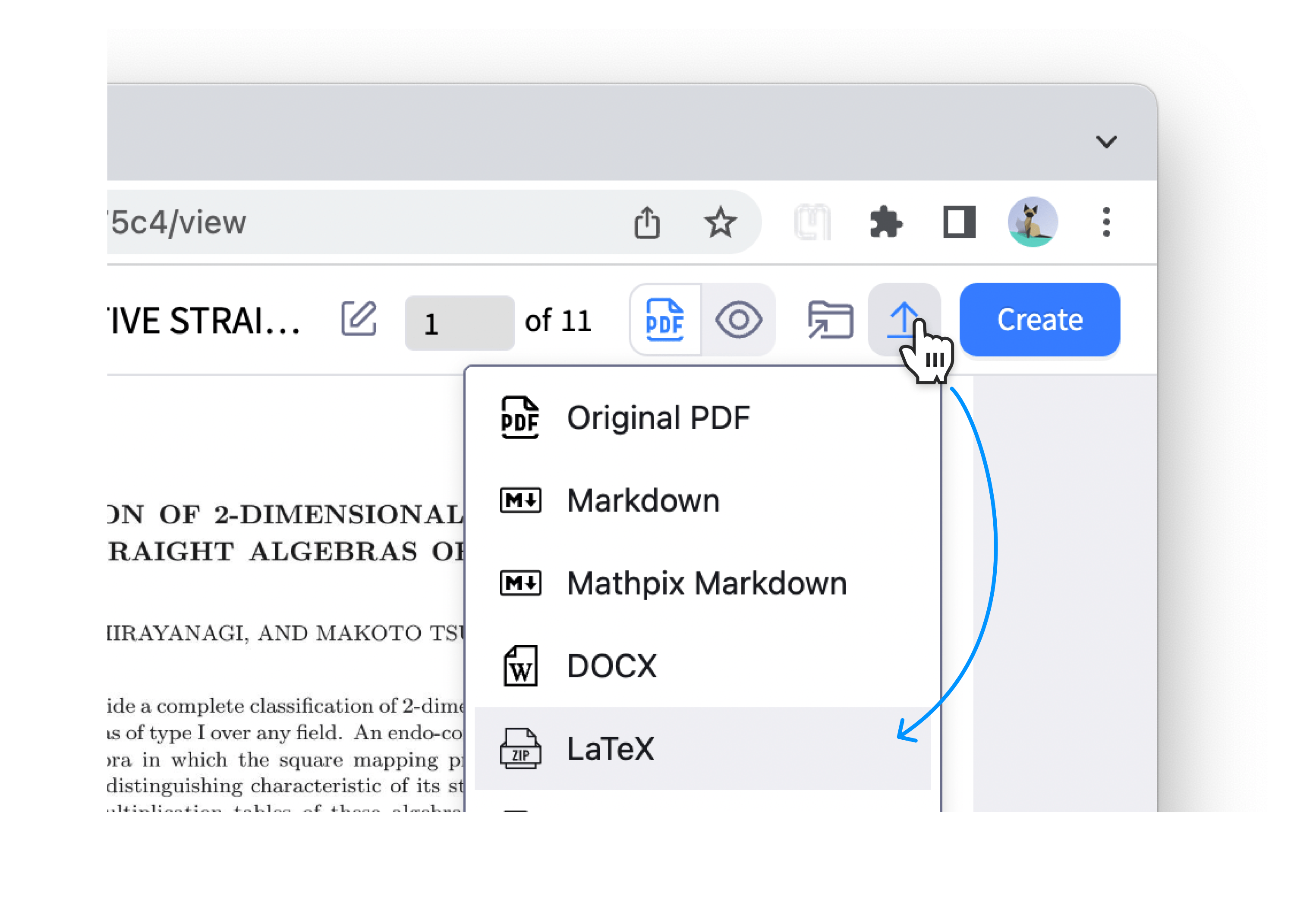 PDF to LaTeX