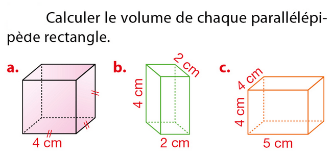 Les solides et les volumes exercices de maths 5ème (cinquième) à