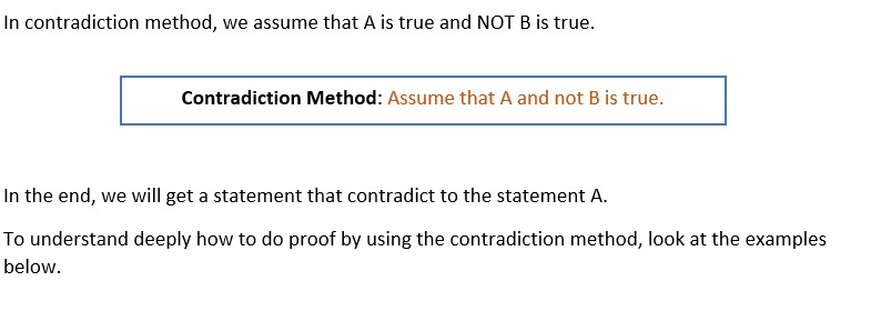 3.7 Contradiction Method MathsEdu