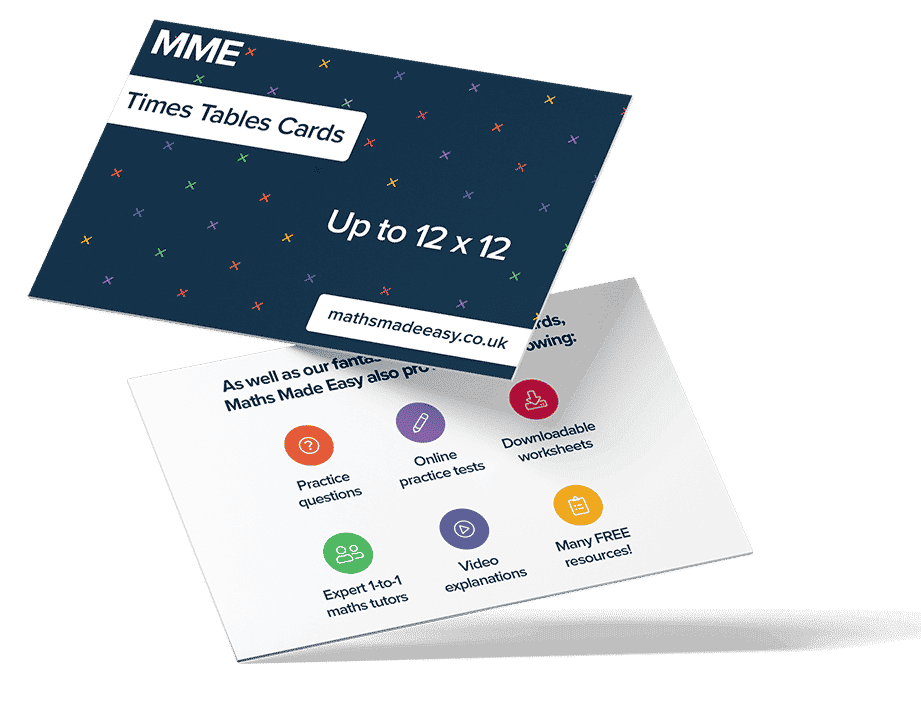 Maths Revision Cards Maths Number Flash Cards MME