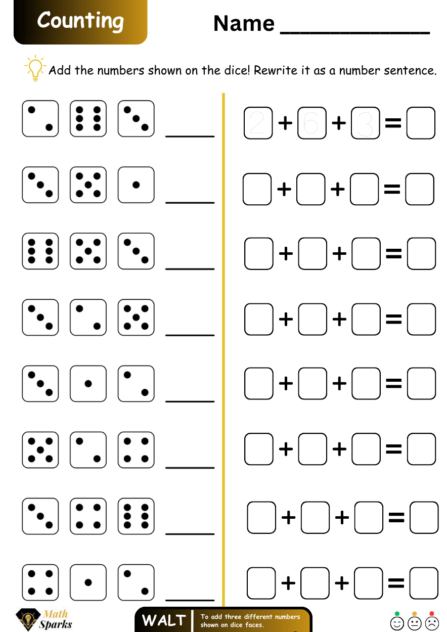 Infants Printables Math Sparks