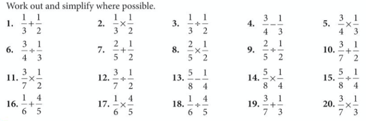 For 336/8, the denominator is 8. Web the simplest way to read fractions is to simply read them as numerator over denominator. KS4. Number. Fractions Maths with David