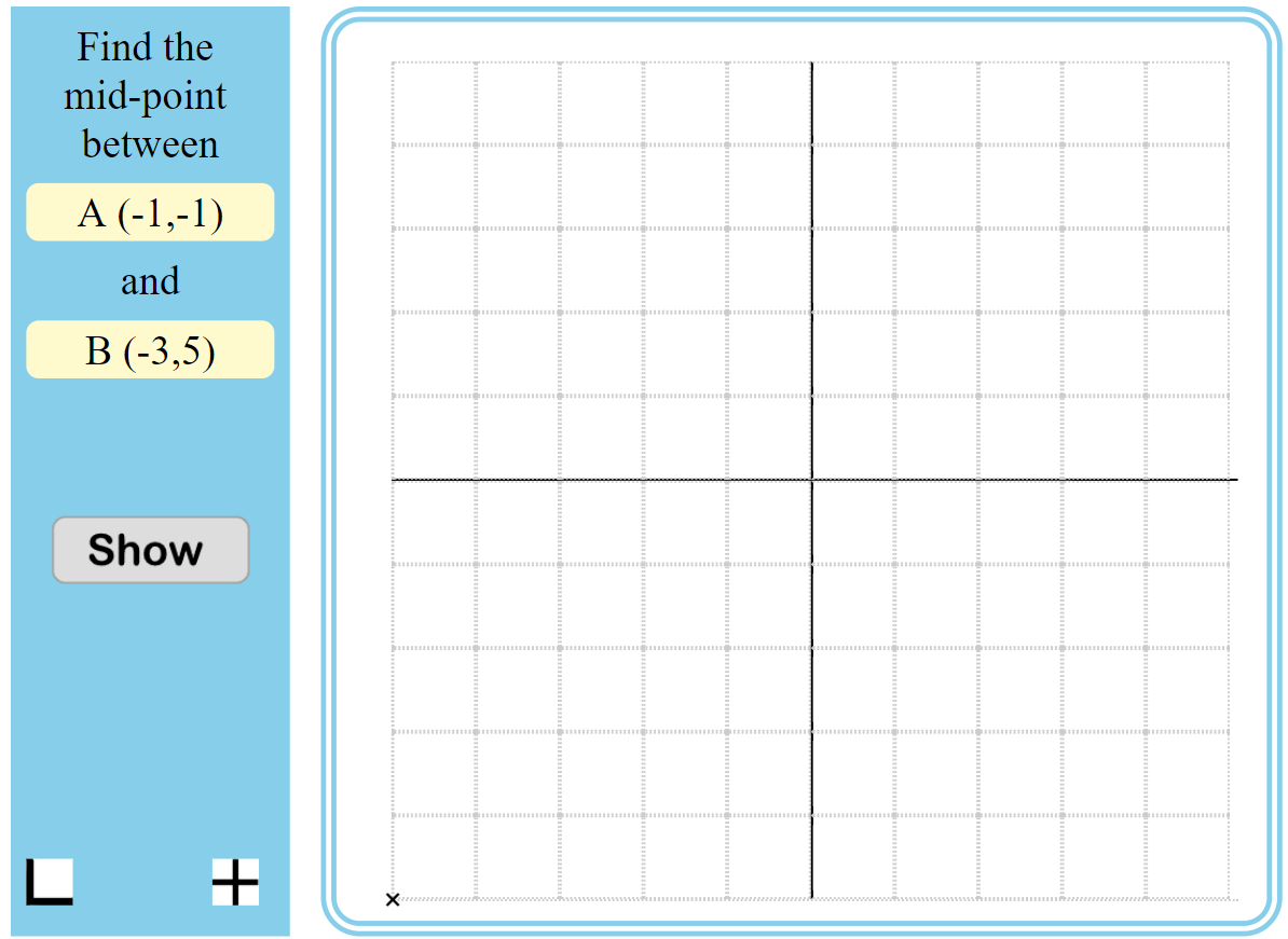 Coordinate MidPoints Maths Zone Cool Learning Games