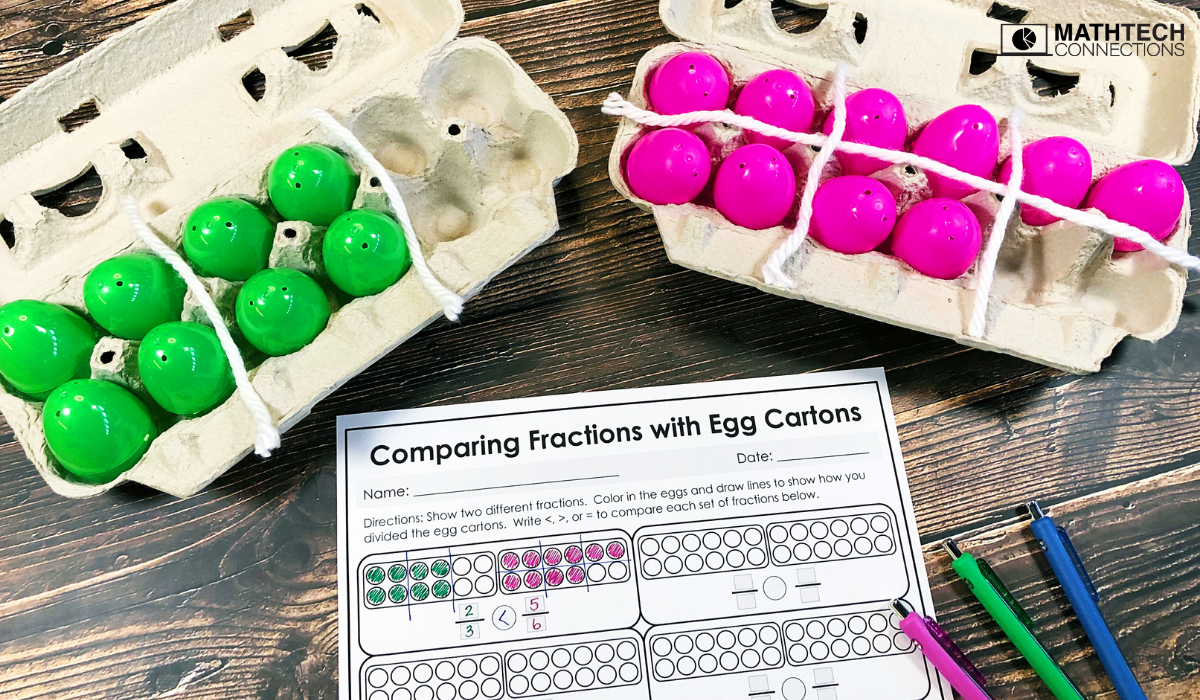 Comparing Fractions in 4th Grade (FREE Download) - Math Tech Connections