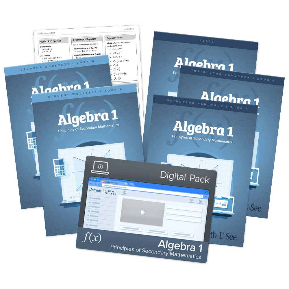 Algebra 1: Principles of Secondary Mathematics - Math-U-See