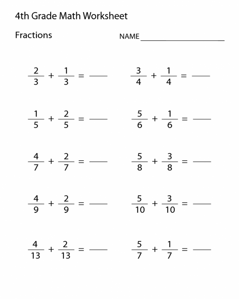 4th Grade Math Nc Worksheets Free Printable - Math Worksheets Printable