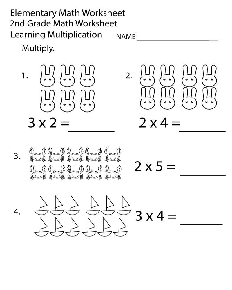 2Nd Grade Math Multiplication Games 4Th Second Free Math Worksheets