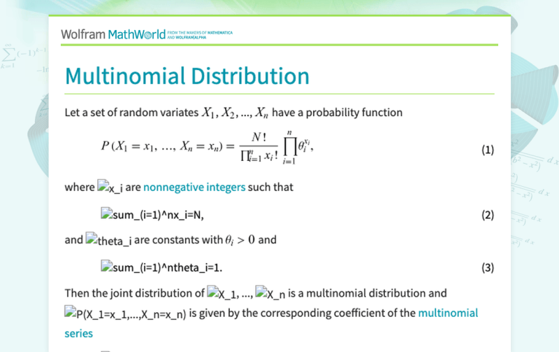 How the Multinomial Distribution Shapes Modern Probability Theory