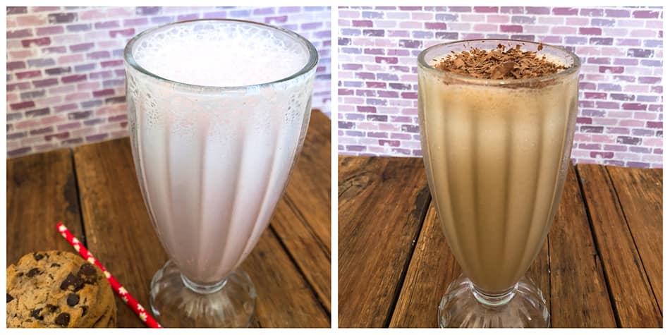 Milkshake de frutilla y dulce de leche Matías Chavero
