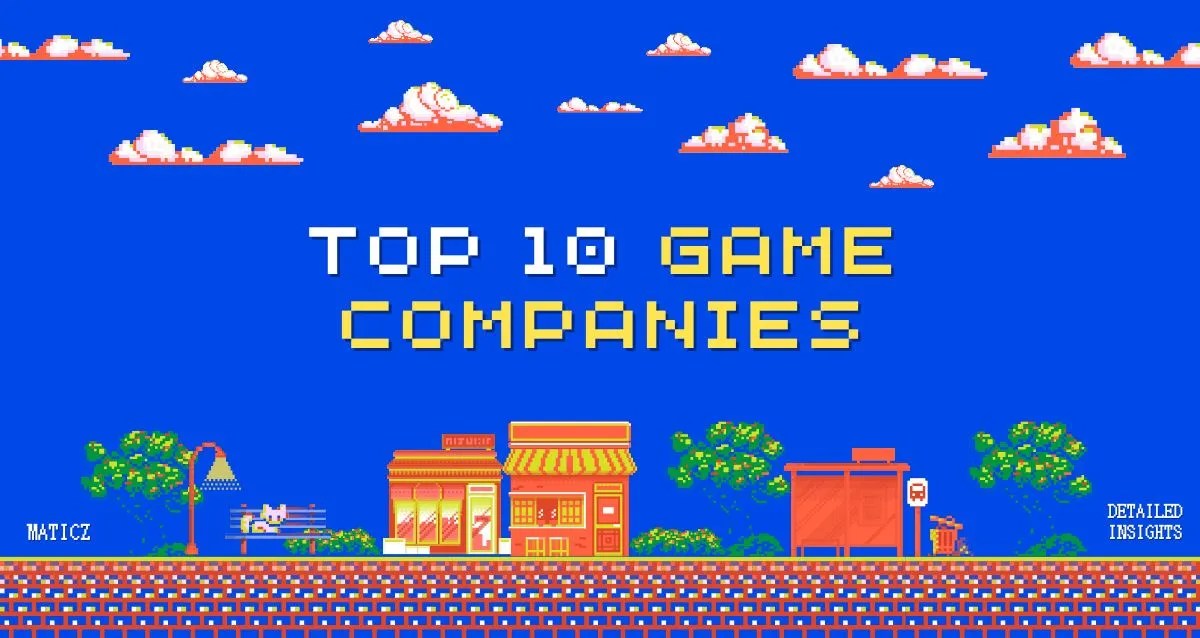 Top 10 Gaming Companies in 2024