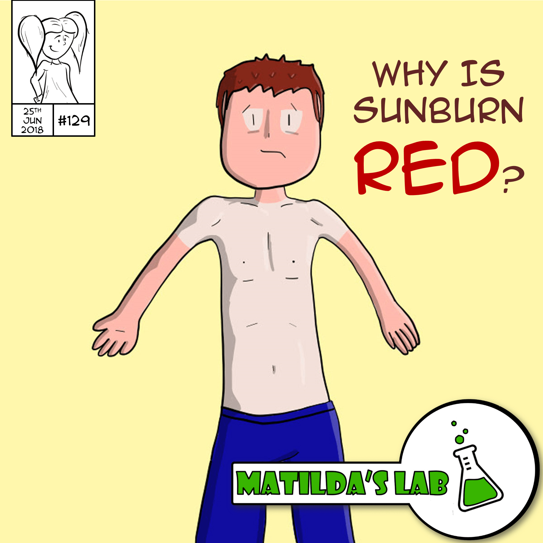 Why is sunburn red? | Matilda's Lab