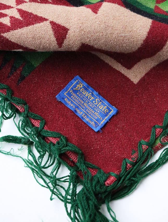 MATIN » Blog Archive » 30s PENDLETON BEAVER STATE TAG ROBES AND SHAWLS