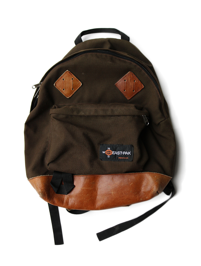 MATIN » Blog Archive » 70s EASTPAK LEATHER BOTTOM BACKPAK