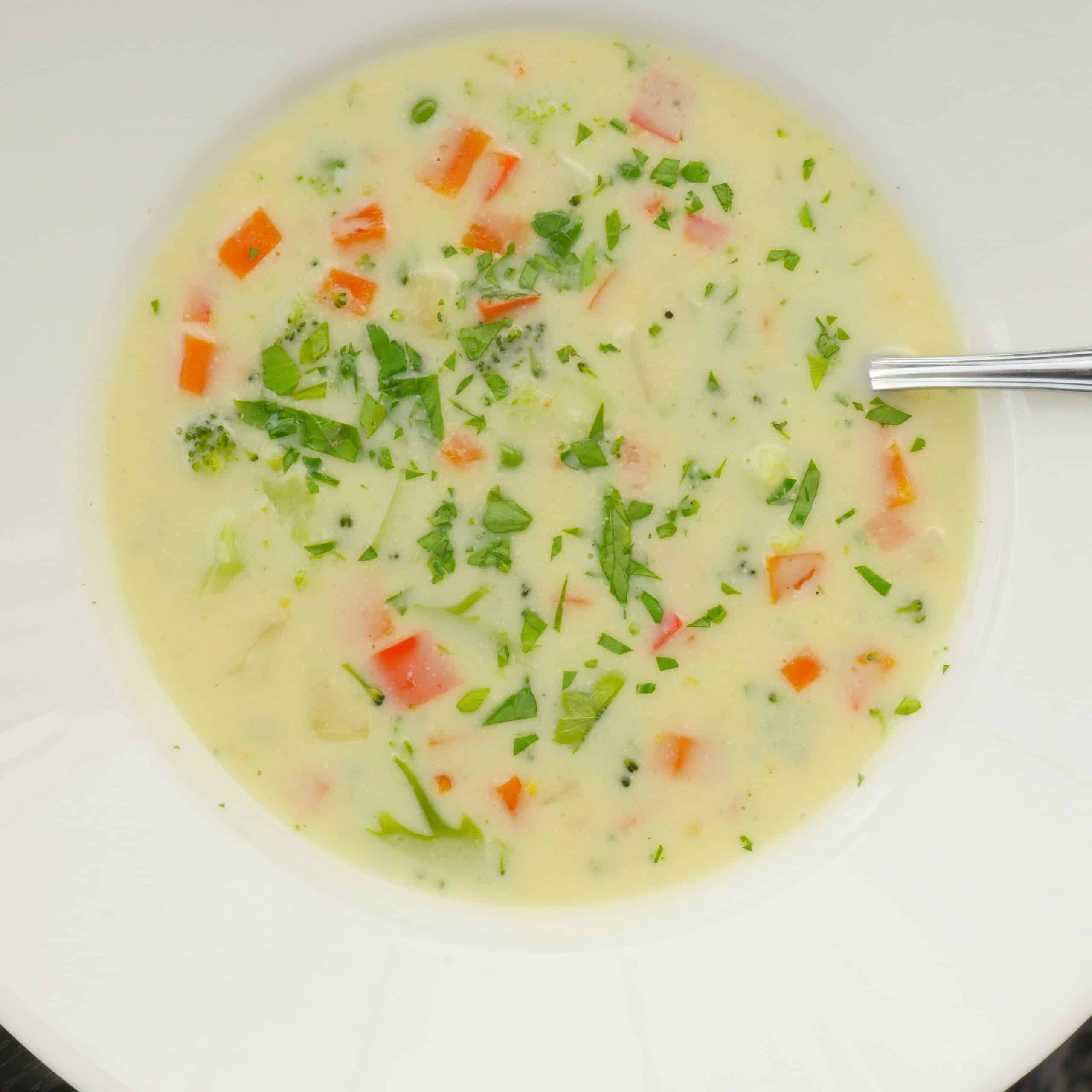 Krämig Grönsakssoppa - Matinspo.se