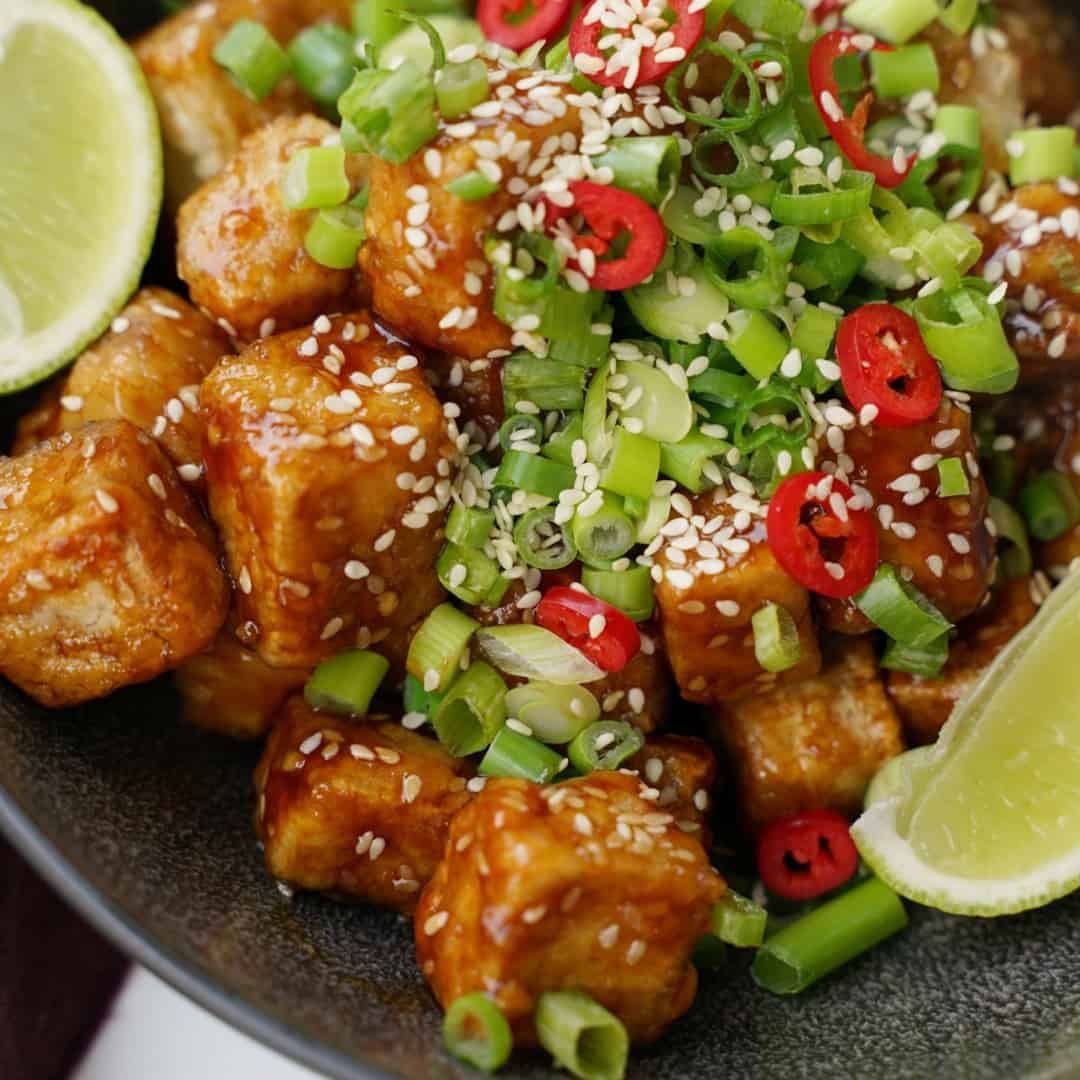 Sticky Tofu - Gott Tofurecept - Matinspo.se