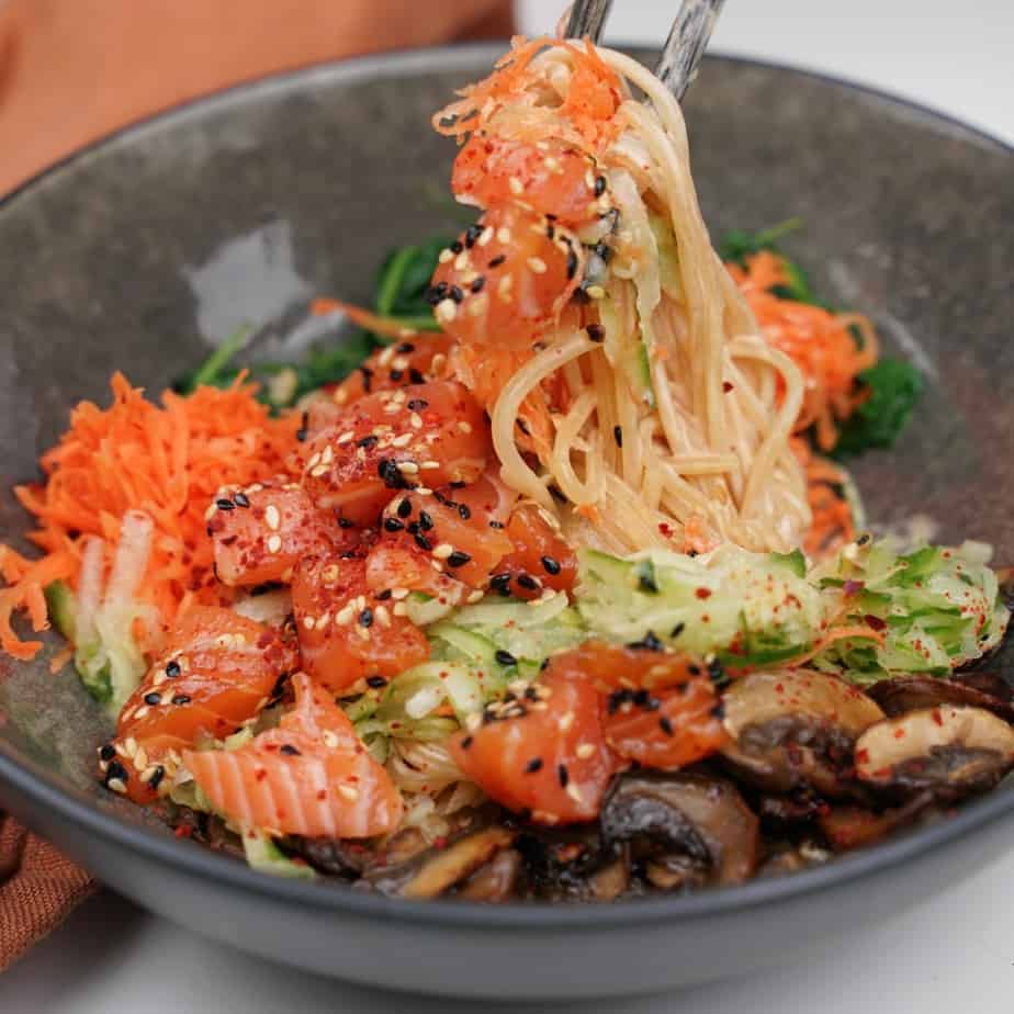 Bowl Med Sötpotatisnudlar - Matinspo.se