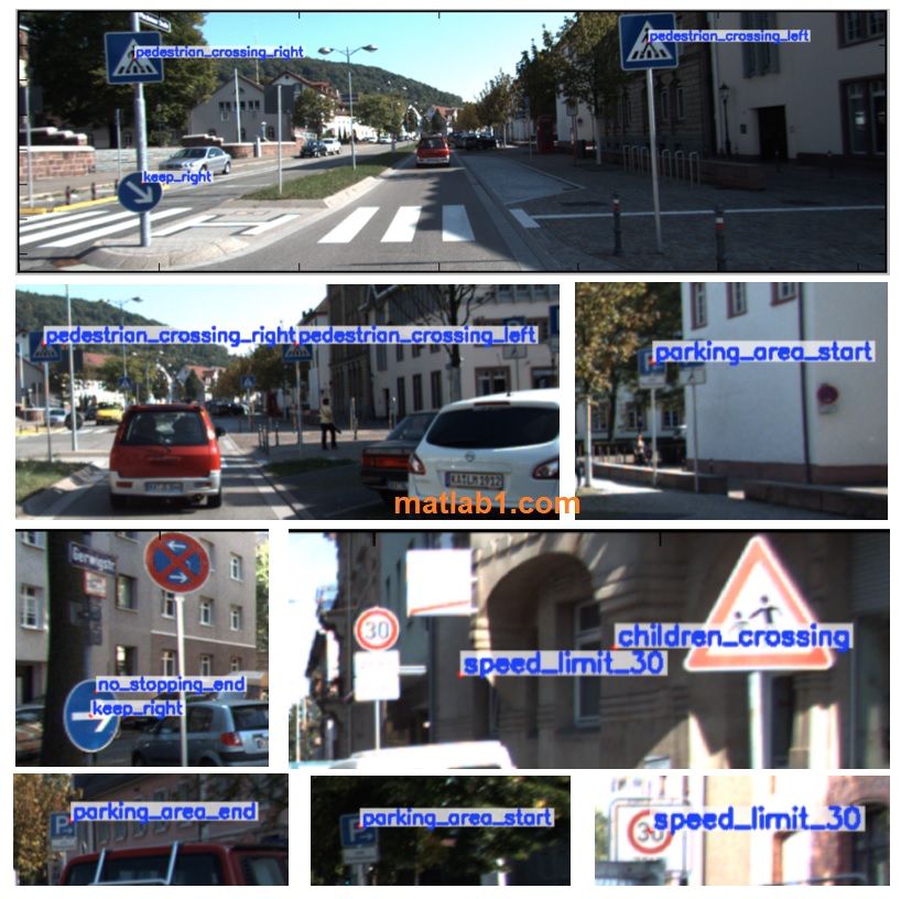 Python code for road sign recognition and traffic light information