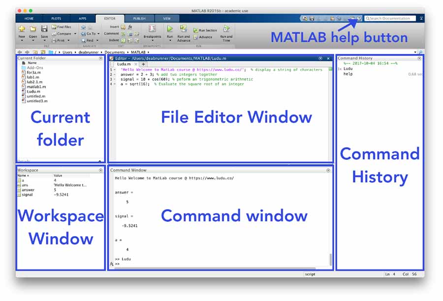 Session 02 Familiarity with the MATLAB environment — MATLAB Number ONE