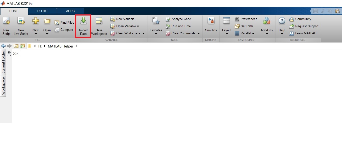 Importing Data Interactively into MATLAB MATLAB Helper