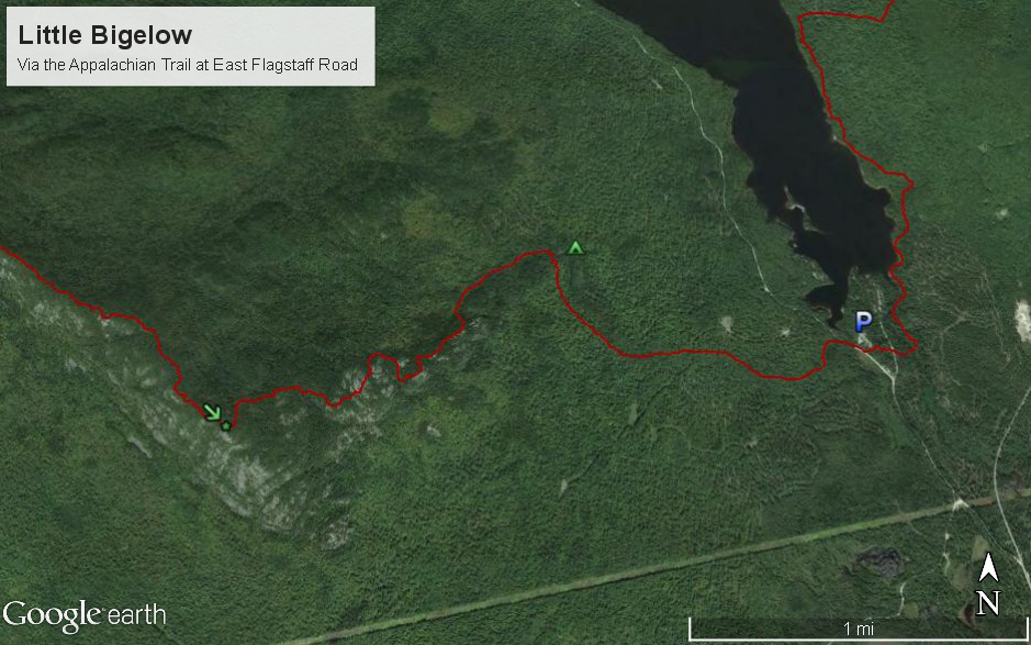 Little Bigelow Maine Appalachian Trail Land Trust