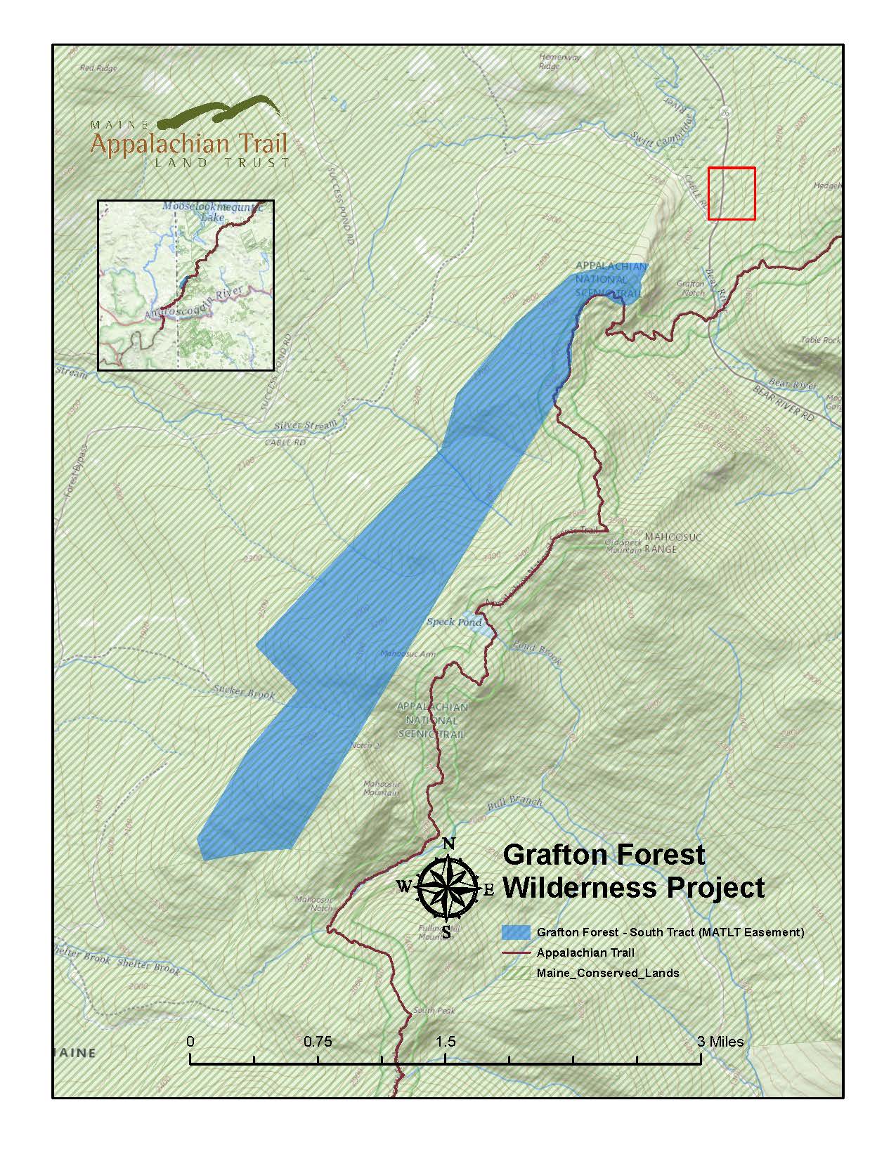 Grafton Forest Wilderness Maine Appalachian Trail Land Trust