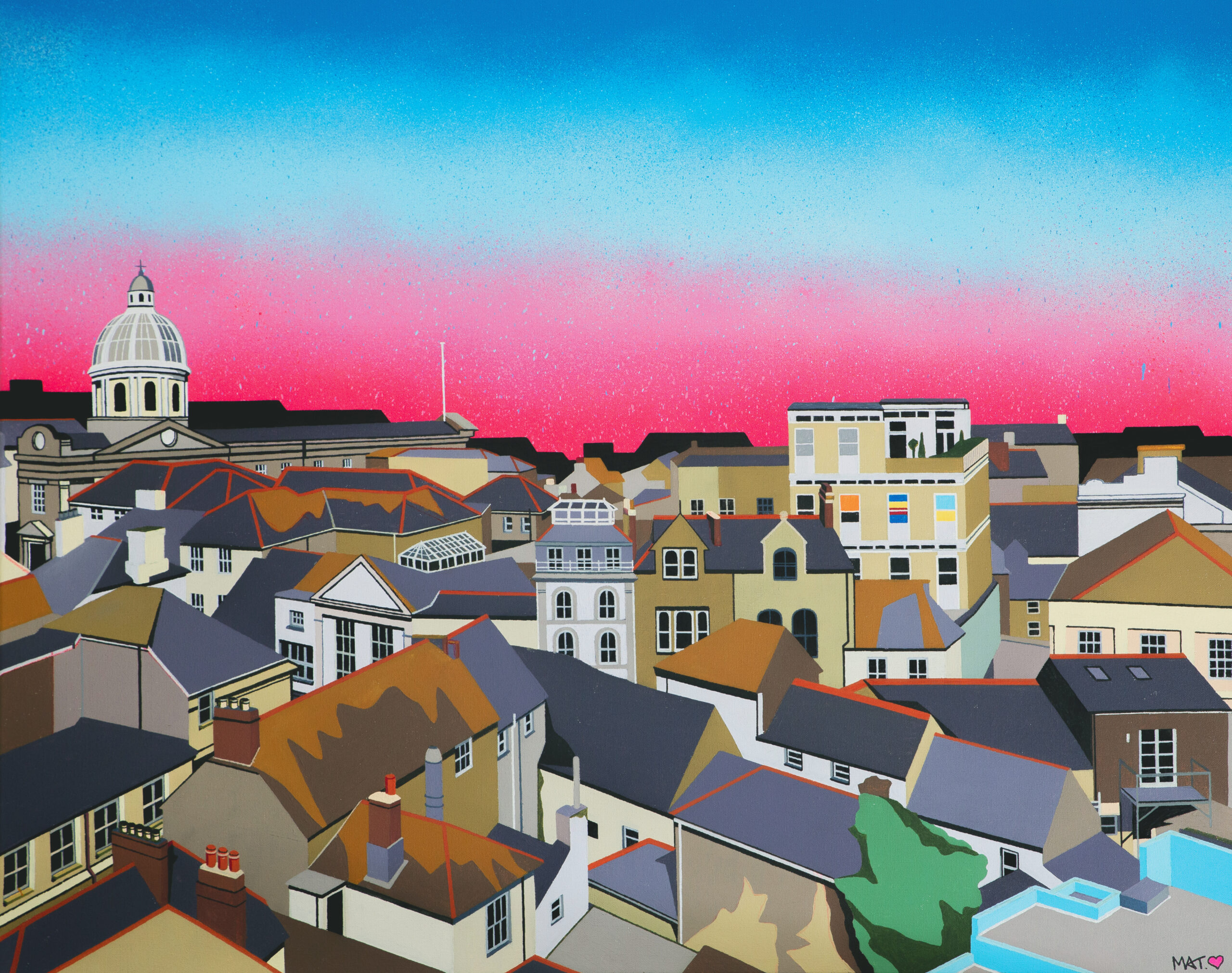 Penzance Rooftops Mat McIvor