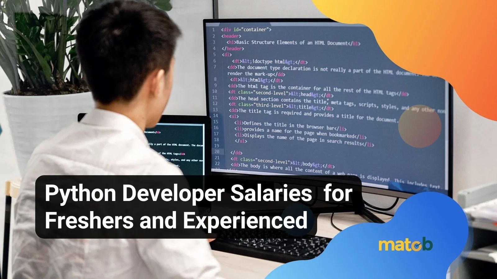 Python Developer Salaries for Freshers and Experienced Matob