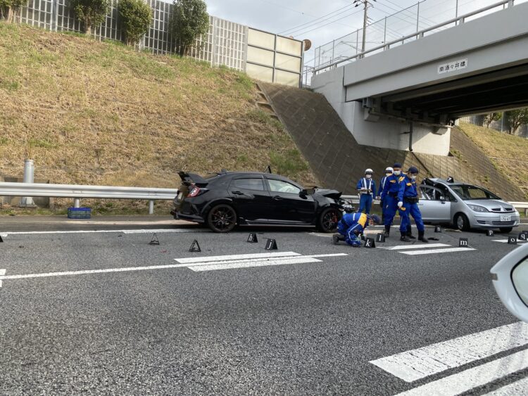 東関東自動車道 酒々井PA付近でシビック突っ込む追突事故「弾き飛ばして2車線を塞いでた、2台ぐちゃぐちゃ」車線規制で渋滞3月19日 まとめ部