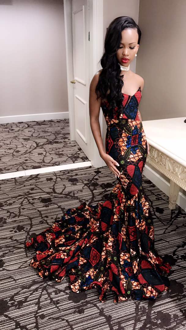 PHOTO Sheilah Gashumba dazzles the BET red carpet in African wear