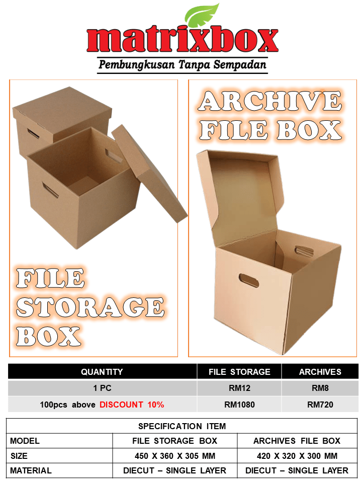 FILE STORAGE BOX